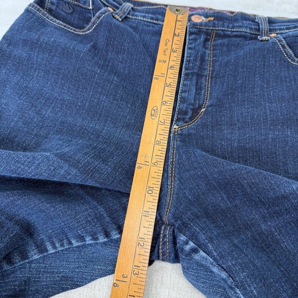 Gloria Vanderbilt Amanda Womens Size 12 Tapered Leg Dark Wash Denim Jeans - Picture 6 of 11